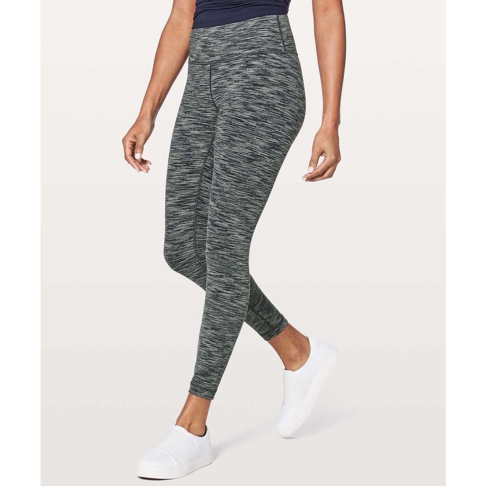 Lululemon Wunder Under Hi-Rise 7/8 Leggings 25" Wee Are From Space Black 2